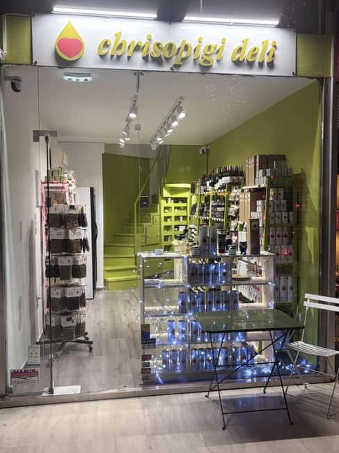 Athens: Cretan Olive Oil Tasting Experience - Chrisopigi Deli in Athens’ Stoa Bolani: where the tasting actually starts