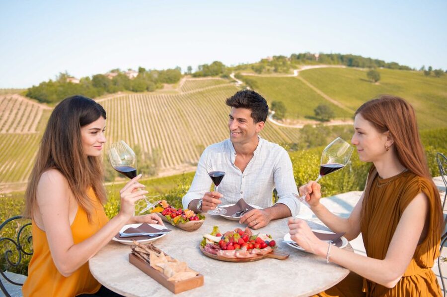 Bologna: Olive Grove and Vineyard Tour with Product Tastings - A farm estate near Bologna built from restored historic buildings
