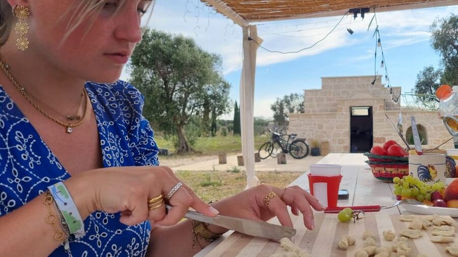 Brindisi: Cooking Class and Tasting in the Olive Grove - The Meal: Eating Orecchiette and Strascinati You Actually Made