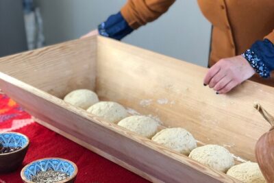 Chania Sourdough Bread Class - Olive Oil Tasting - From welcome coffee to mixing your sourdough dough