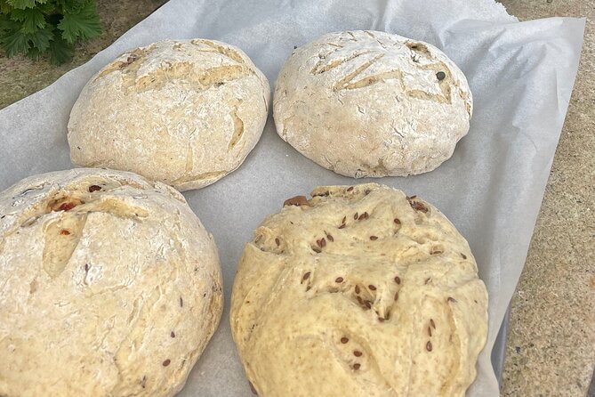 Chania Sourdough Bread Class - Olive Oil Tasting - Farm visit and Cretan salad: where the meal builds from