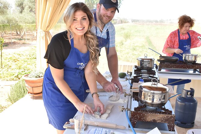 Cretan Cooking Class and Olive Oil Tasting - The 4-Hour Rhythm: From Welcome Drinks to Cooking Stations to Dinner