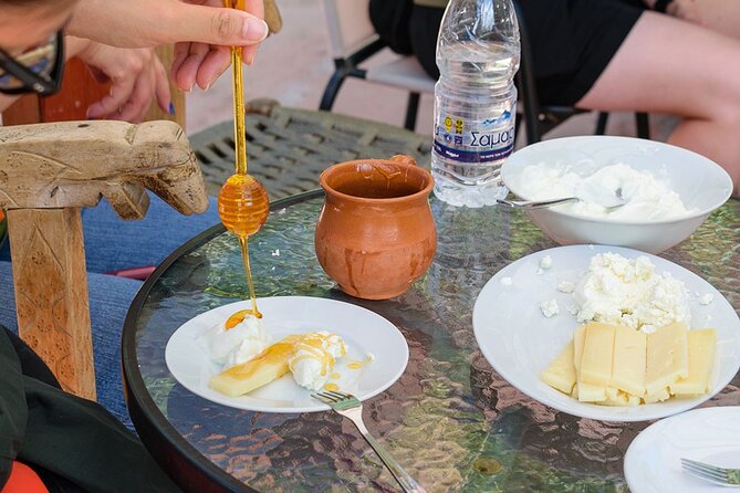 Cretan Delights - Wine, Olive Oil & Cooking Workshop from Chania - Cretan lunch and tastings: raki, rusks, cheeses, and what’s included
