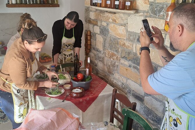 Cretan Flavors - Cooking Lessons and Wine Olive Oil Tasting - A 4-hour Cretan food evening in Heraklion