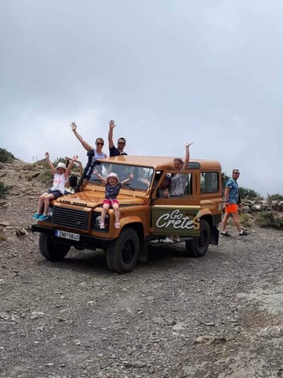 Crete: Jeep Safari Wine & Olive Oil testing Shepherd's House - Pickup, vehicle choice, and the pace you should expect