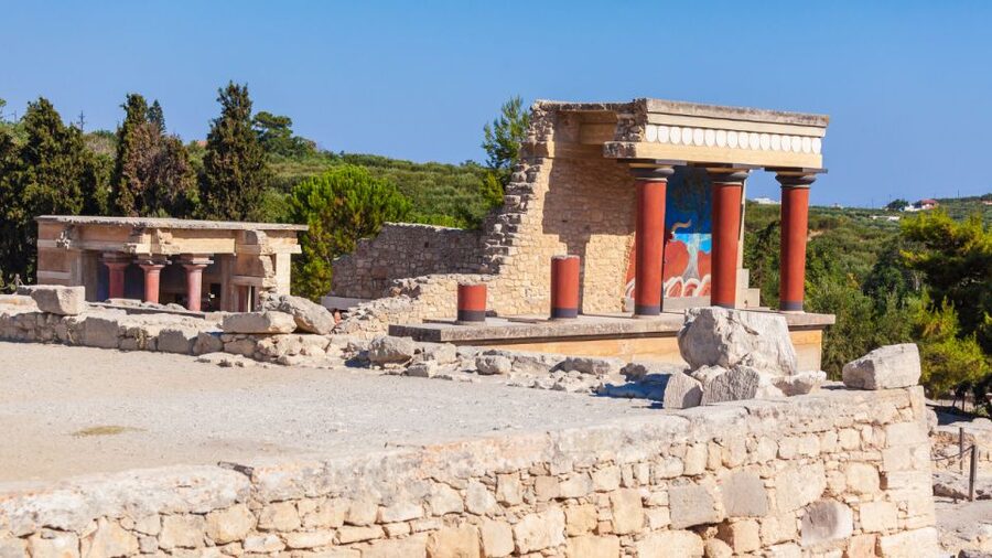 Crete: Knossos, Lasithi, Lasinthos and Olive Farm Combo Tour - Krasi village: springs, stone streets, and the ancient plane tree