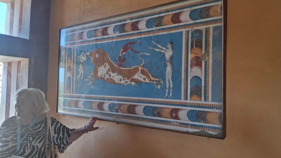Crete: Knossos Palace, Winery & Olive Oil Tour with Lunch - Traditional Village Lunch: Dolmades, Local Seasonings, and Cretan Hospitality