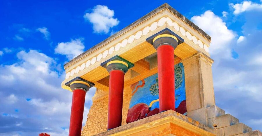 Crete: Knossos, Zeus Cave, Traditional village, Olive Farm - Knossos Palace: seeing Minoan life in 100 minutes