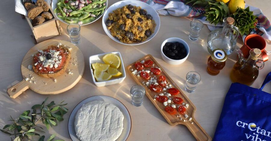 Farm Tour with Cheese-Making, Olive Oil Tasting & Picnic - The mizithra cheese moment: live demo, then taste