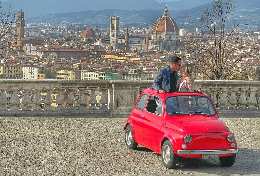 Florence: Vintage Fiat 500 Tour with Wine Tasting at Winery - Getting started at Via del Campuccio: simple, but know the rules