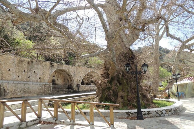 Knossos & Lasithi Plateau: Zeus Cave,Villages, Olive Oil Tour - The 14th-century Byzantine monastery pass-by