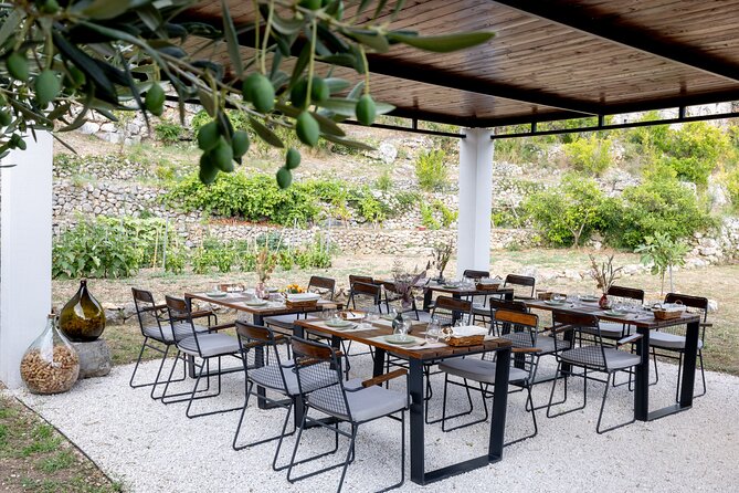 Makarska Tuk Tuk Tour Olive Grove, Scenic Views and Tastings - Stop 4: Peninsula of St. Peter—history talk plus homemade cherry liqueur