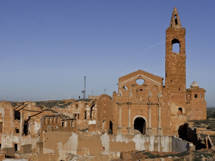 Midday Olive Oil Tour and Visit to Old Town of Belchite - Key highlights