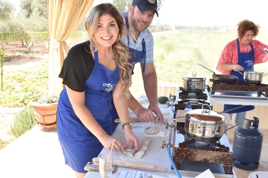 Moires: Cooking Class and Olive Oil Tasting at a Family Farm - The 3-course meal: what you actually do in the kitchen