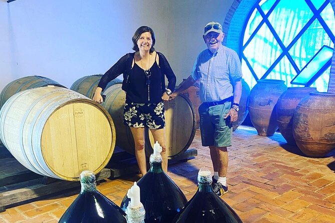 Olive Oil and Winery Tour from Zaragoza City - Stop 2 at Bodega Cooperativa de Lecera: vineyards, wine making, and old facilities