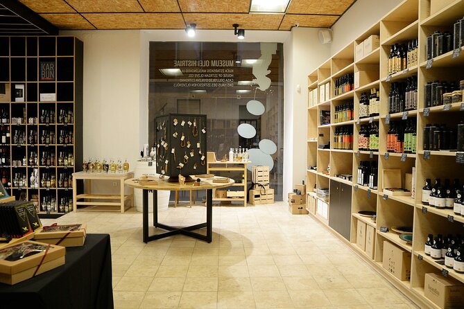 Olive Oil Guided Tasting and History in Pula - Snacks and included tasting value
