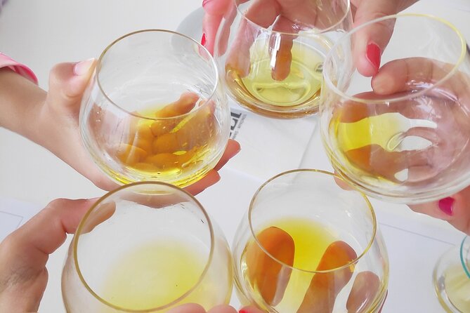 Olive Oil Tasting at the Mykonian Farm - The Best Part: Comparing Four Oils So You Can Feel the Difference