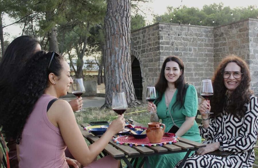 Organic Wine and Olive Oil Tasting Experience near Lecce - First Stop at L’Astore Masseria: a Puglia country estate with real working history