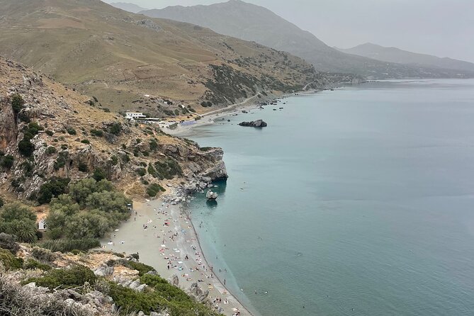 PRIVATE-South Crete-Matala Beach-Olive oil- Wine-Old Villages - Agia Pelagia: the iced coffee view stop you’ll be glad you have