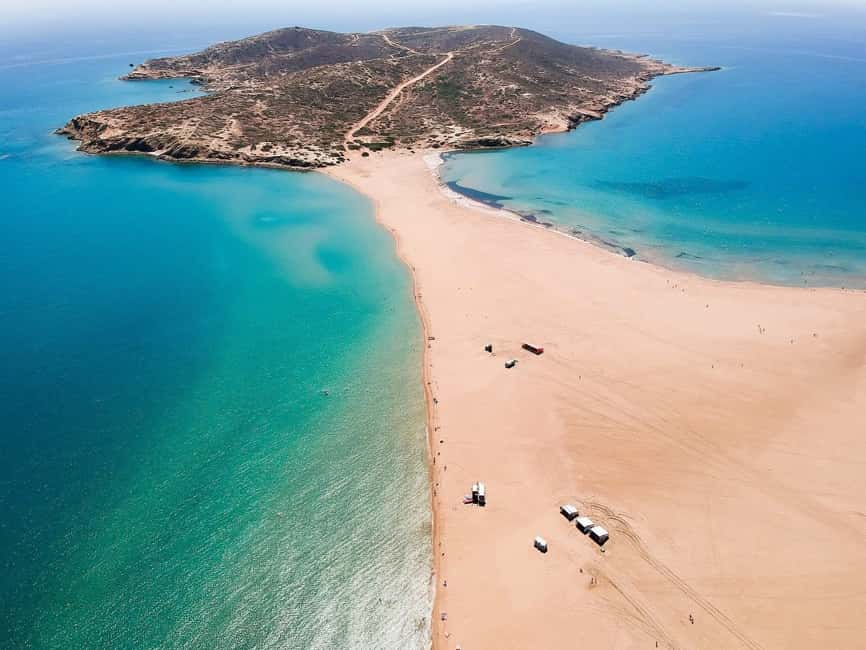 Rhodes: Island Round Tour With Wine Olive Oil, Honey Tasting - Prasonisi: a south-coast break at the island’s edge