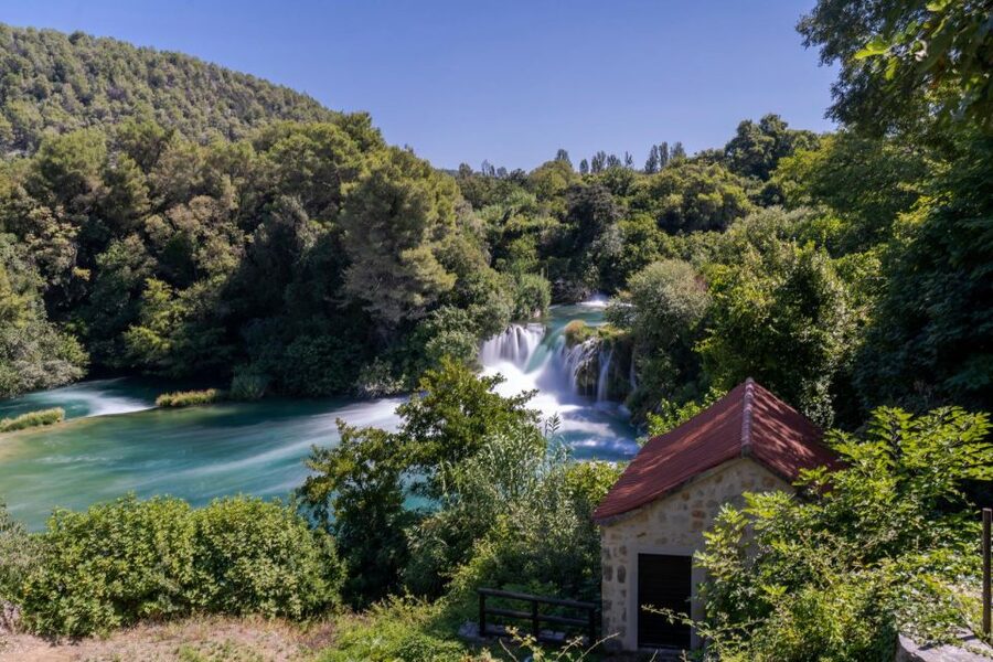 Split: Krka Waterfalls With Boat Cruise, Wine and Olive Oil - The Boat Cruise to Skradin: Short Ride, Strong Views