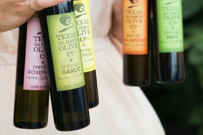 Texas Hill Country Olive Oil and Balsamic Vinegar Tasting - The tasting lineup: EVOO flight meets balsamic vinegar